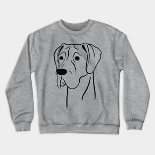 Great Dane (Fawn and Black) Crewneck Sweatshirt